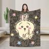 Cute Kawaii C-ChiikawaS Cartoon Movie Blanket  Camping Flannel Throw Blanket For Couch Bed Warm Soft Design Quality Bedspread