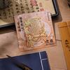 Retro Chinese Metal Hollow Bookmarks with Classical Style High-value Non-legacy Ancient Instrument Exquisite Book Buckle Gift