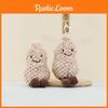 Soft Charismatic Plush Peanut Keychain Accessory With Appealing Color And Design For Everyone
