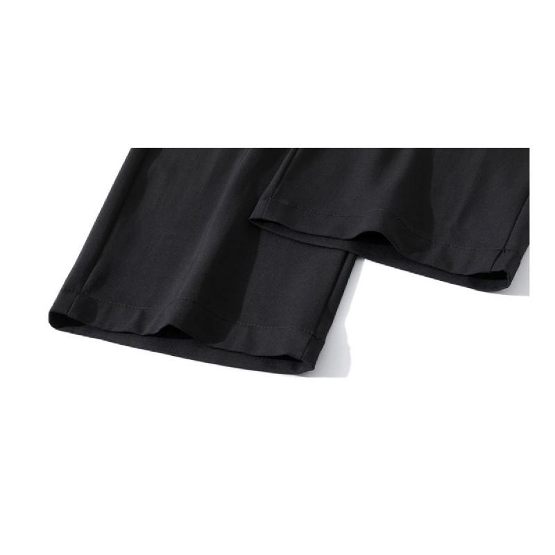 Men's Ice Silk Wide-Leg Pants, Summer Thin Style, 2026 New Versatile Floor-Length Straight Casual Trousers