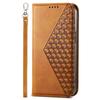 For Realme 12 Pro 5G/Realme 12 Pro+ 5G Case Rhombus Imprinted PU Leather+TPU Phone Cover