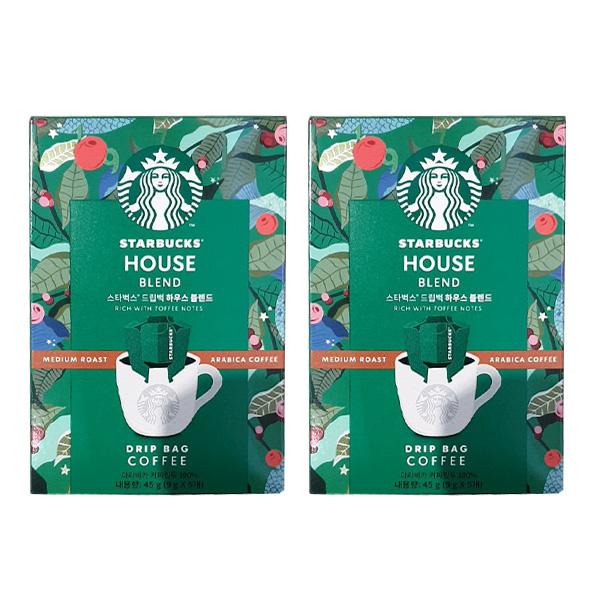 Starbucks Drip Bag House Blend 5bags x 2box