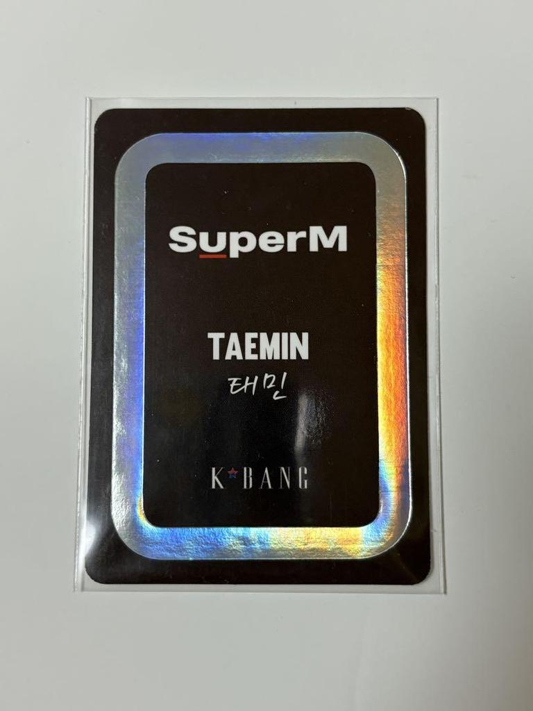 [USED] Taemin trading cards