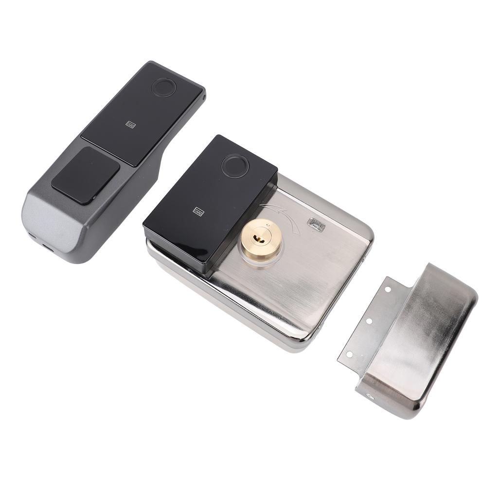Intelock Wodoodporny Bezpieczny Zamek Elektroniczny do Drzwi z Odciskiem Palca i Hasłem z Pilotem dla
