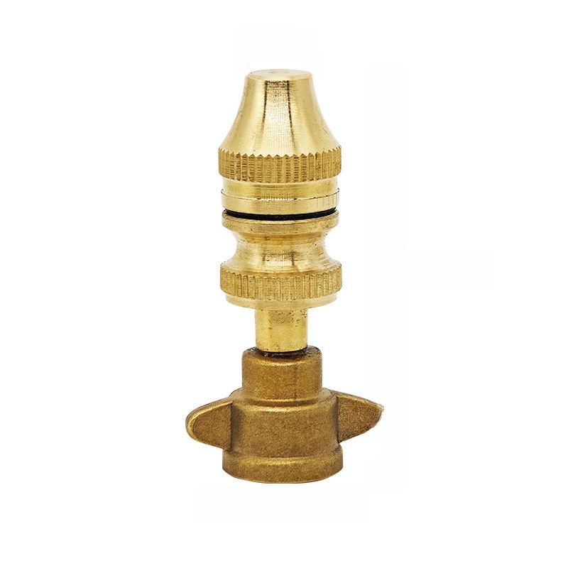 Adjustable High Pressure Brass Mist Spray Nozzle For Agricultural Garden Irrigation Fogging System 70*12.5MM,59*10MM