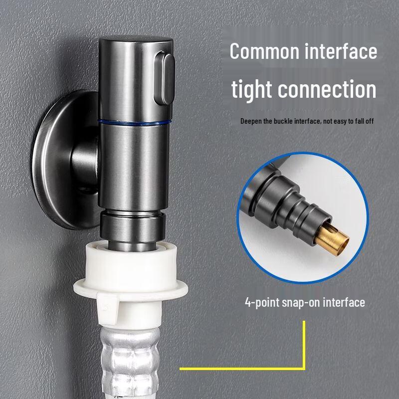 Washing Machine Double Control Faucet