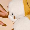 Women's Cotton Slippers Cartoon 2025 Winter Home Indoor Warm Plush Fluffy Cotton Shoes Winter Couple Comfort Non Slip Slippers