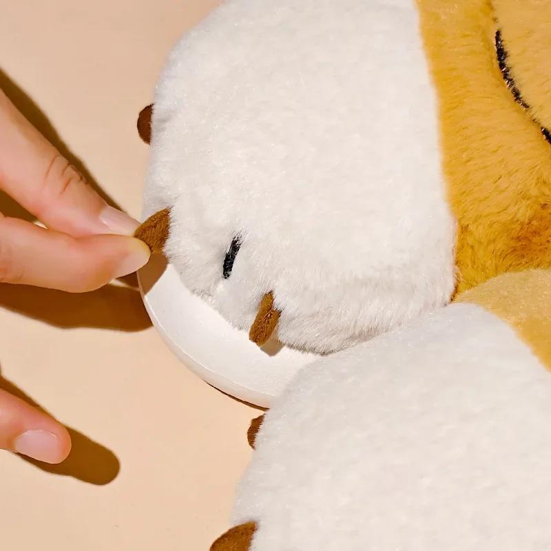 Women's Cotton Slippers Cartoon 2025 Winter Home Indoor Warm Plush Fluffy Cotton Shoes Winter Couple Comfort Non Slip Slippers