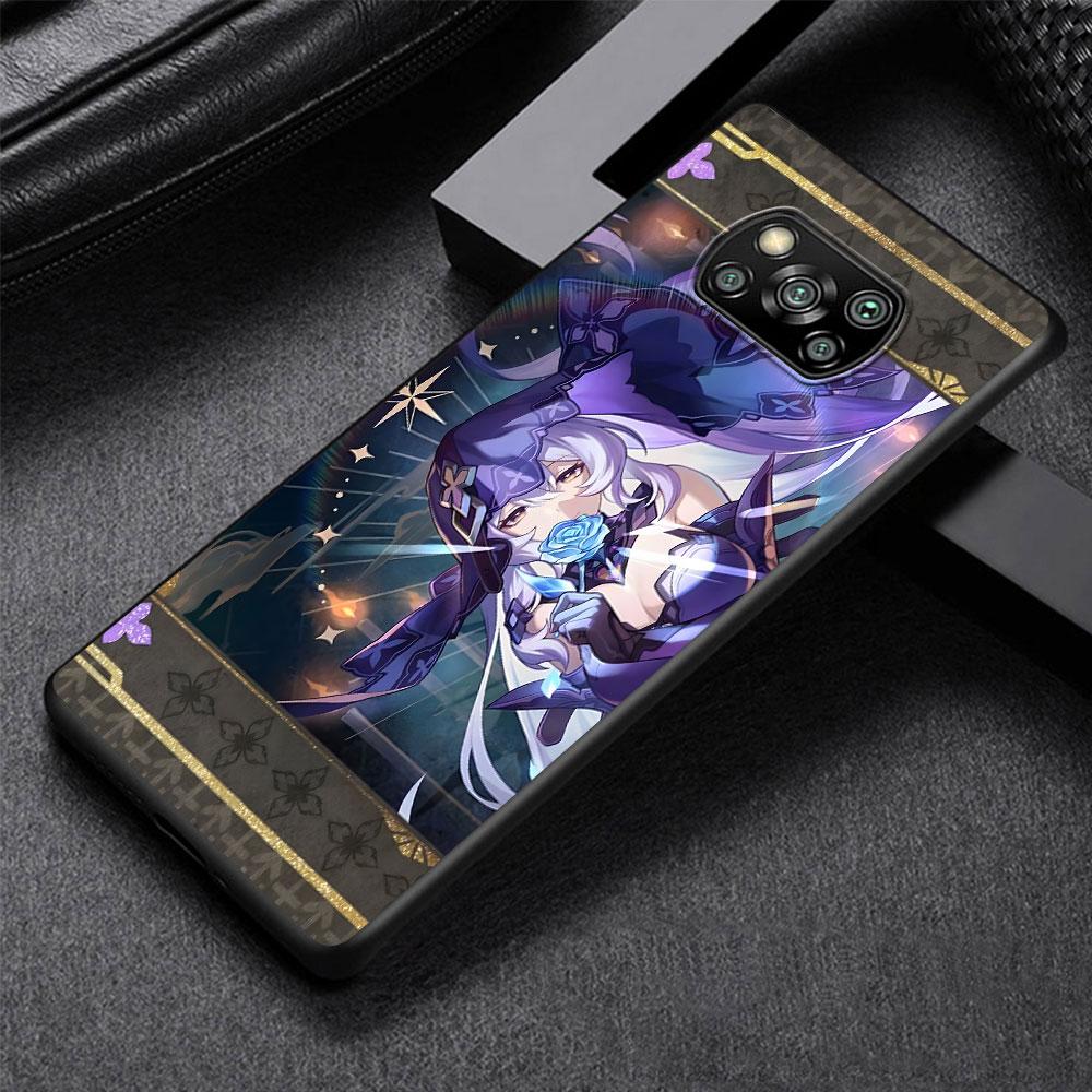 

Чехол Black Swan Honkai Star Rail Dan Heng для Xiaomi Poco M5s X3 NFC X5 F3 M4 M3 Pro, черный, силиконовый, мягкий чехол для телефона Xiaomi Poco M3