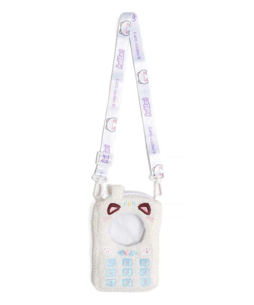 Plush Toy 10cm Plush Plush Toy Fandom Type F White [WEGO] Clothes, Toy, Outfit, Gift, Cute, Goods, Women's, (phone),