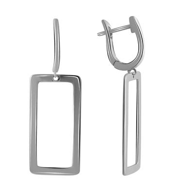 Silver Earrings Without Stones (2051336) 3.7 Gr. 925 Samples