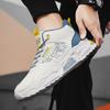 Spring and Autumn Leather High Top Martin Boots British Tooling Locomotive Shoes Versatile Casual Shoes Tide Shoes Outdoor Autumn and Winter Labor In