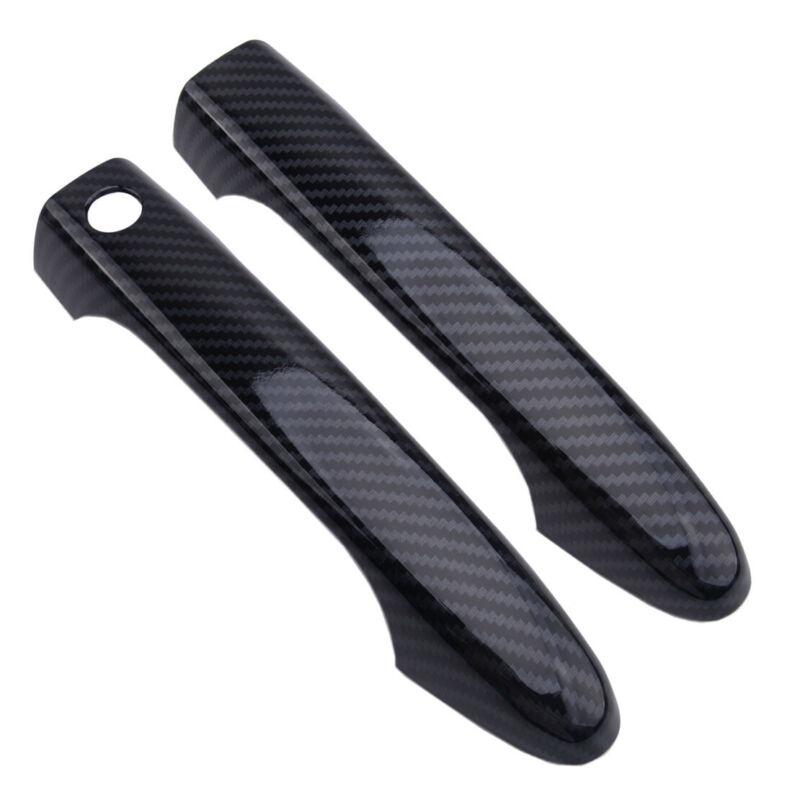 Car Door Handle Covers Trim For Honda CR-V CRV / Civic 2012 2013 2014 2015 2016 Chrome/Carbon Fiber Catch Cap