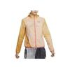 Repel Hooded Breathable Comfortable Long Sleeve Jacket Women Jackets Yellow DX1042-611