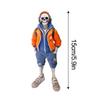 3D Skeleton Dangle Ornament Eerie Skull Skeleton Decor Pendant For Car Car Interior Accessories For Living Room Bedroom Car