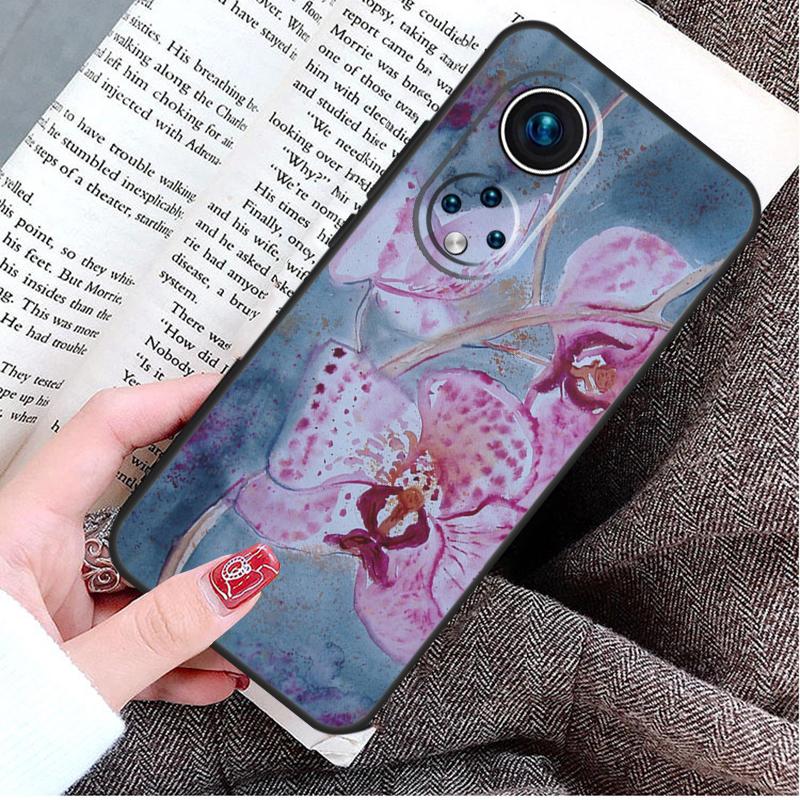 Orchid Flowers Colorful Case For Honor Magic 8 7 6 Pro Honor X9d X9c X9b X9a X8b X8c Win 50 70 90 200 400 Lite Cover