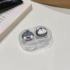 Contact Lens Case Decorative Colored Contact Lenses Box Fashion Contact Lens Box Cute Mini Lens Case Set For Travel Daily Use