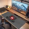 TS Wisła Krakow Print  Cushion Non-slip Laptop Tablet Big Mousepad XXL Mat Mini PC Playmat With Lock edge