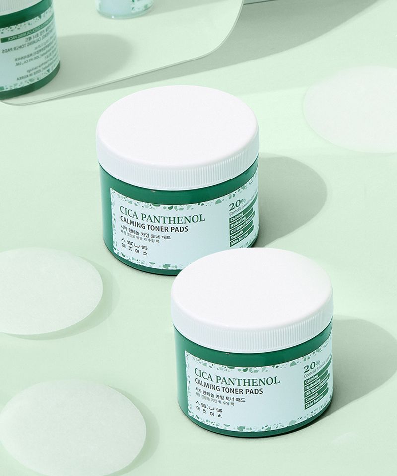 [SET] Cica Panthenol Calming Toner Pads 150g 2 Packs