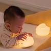 High Quality Small Night Light Cartoon Silicone Timing Night Light USB Feeding Children LED Bedside Sleeping Night Light