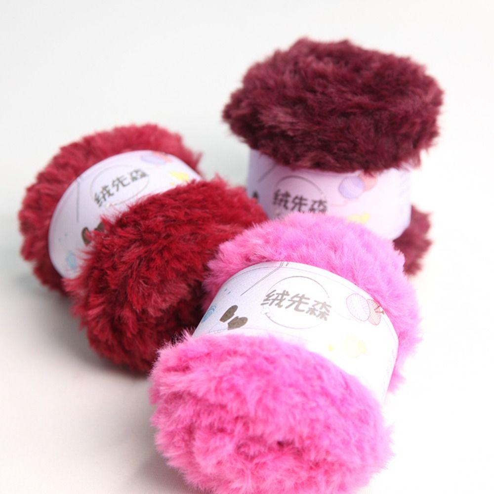 50g/Roll Scarf Line Soft Yarn Ball Practical DIY Hand Knitting  For Bag Blanket