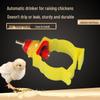 Automatic Chicken Drinker: Spring Valve & Nipple Cup System