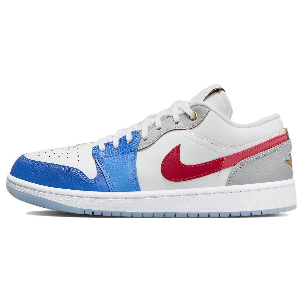 Air Jordan 1 Low SE Philippines Men Sneakers White Game-Royal Ice-Blue FN8901-164