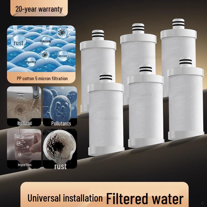 Universelle Duschwasserfilter-Kartusche für Badezimmer
