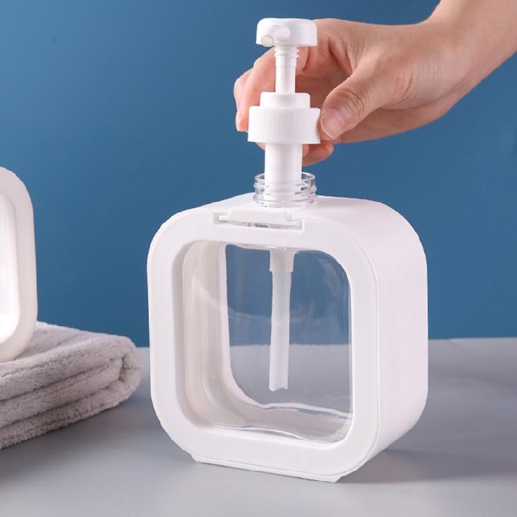 Plastic Pump Bottle Soap Dispenser Hand Wash Liquid Holders For Kitchen Bathroom Essential NonSpill Liquid Management