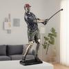 Golfer Sculpture, Golf Swing Statue, Resin Handicraft Ornament, Home Decoration for Bedroom, Living Room, and Study