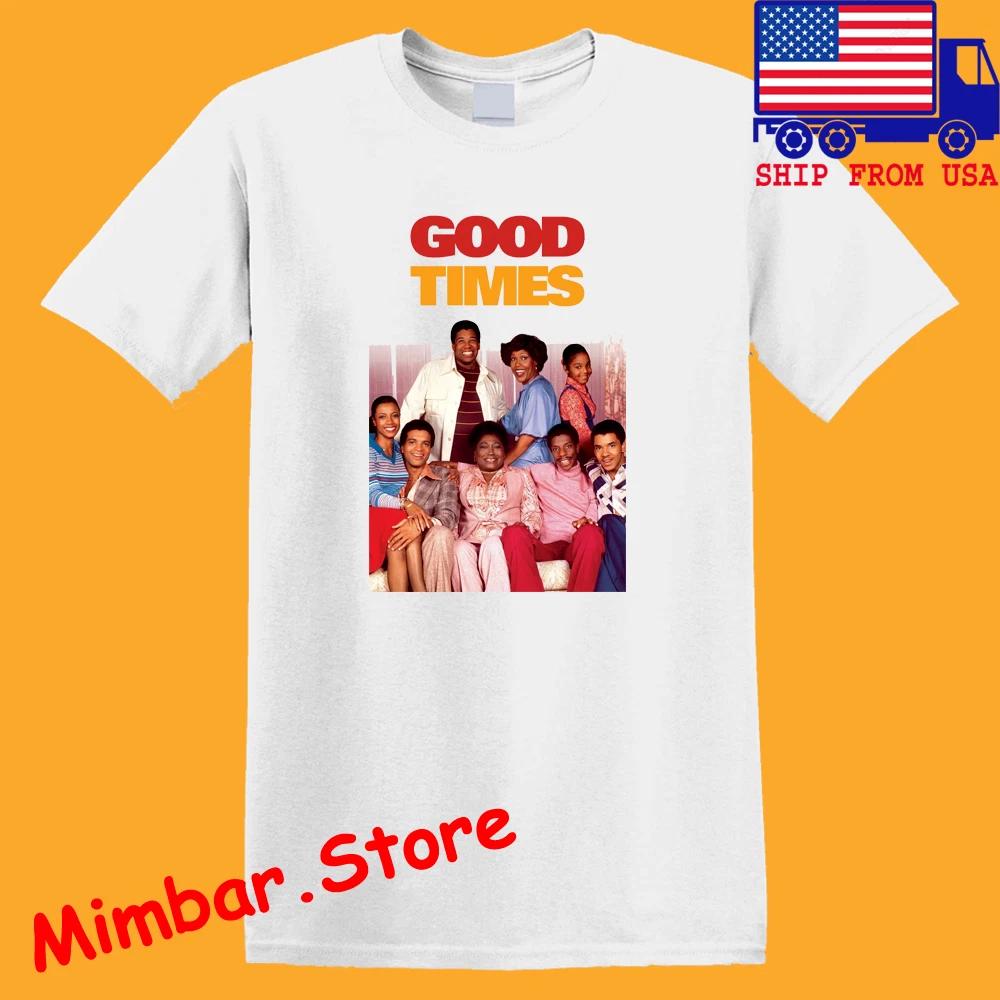 Good Times Tv Show Men s White Size S-5XL S