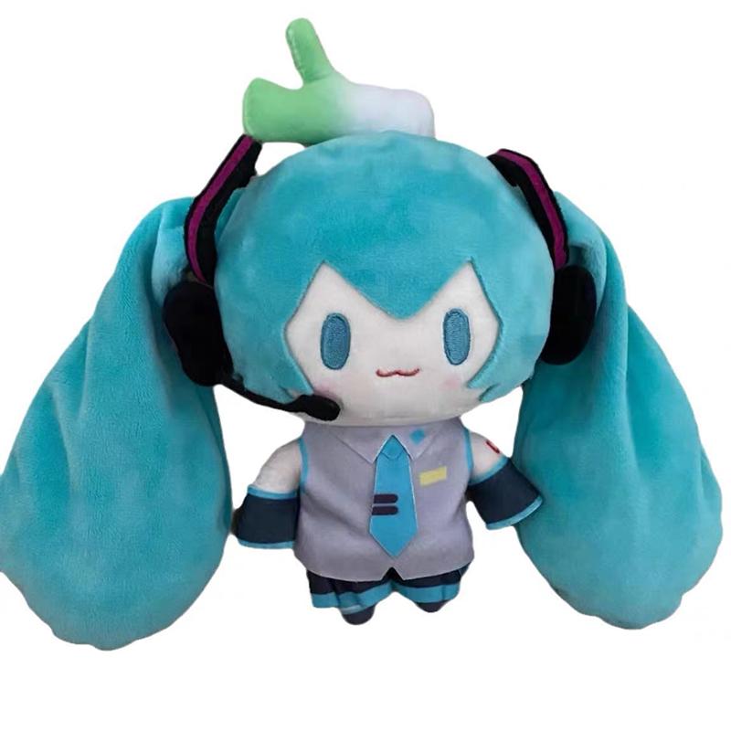 

Плюшевые игрушки Хатсунэ Мику Брелок Кагамине Лен Рин Рюкзак Аниме Периферия Милая Мягкая Кукла Украшение для Сумок Подарок на День Рождения для Девочки 15cm