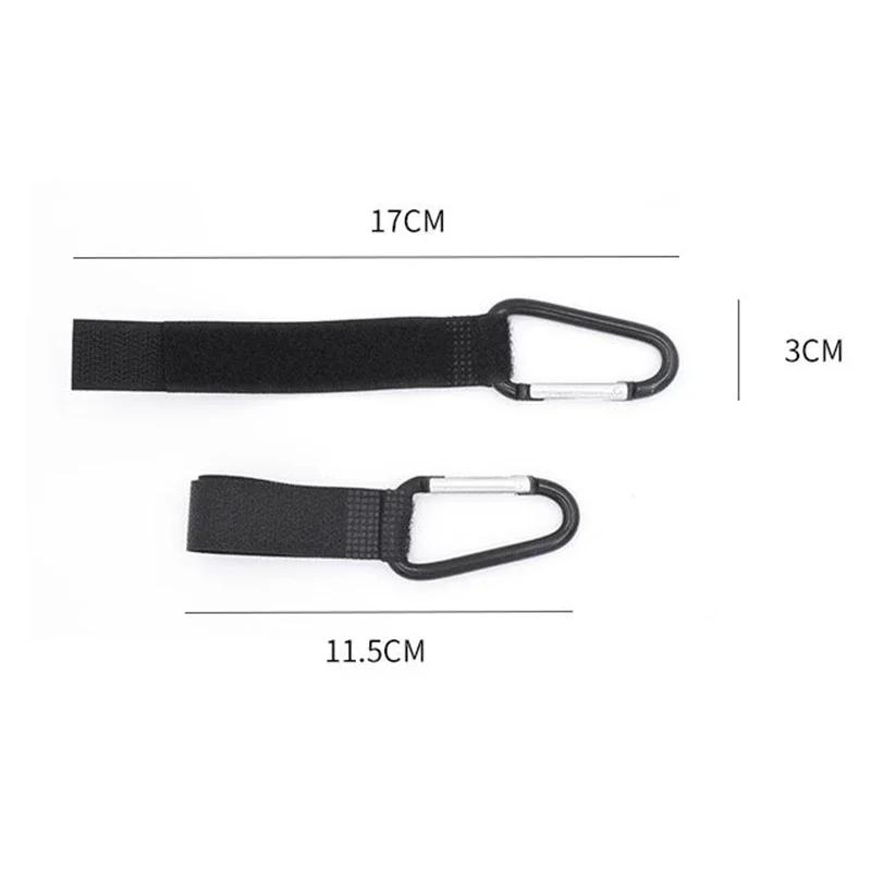 2PCs baby stroller hook clip aluminum alloy carabiner cart organizer diaper bag shopping pram hook hanger stroller accessories