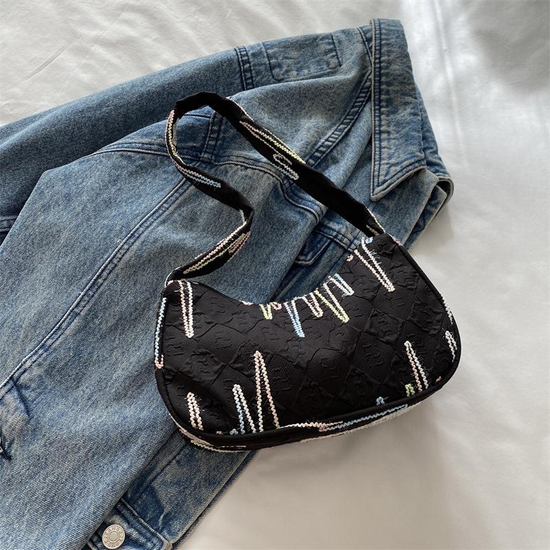 

Сумка-мешок Lazy Wind, женская новая холщовая сумка-мессенджер, новая универсальная большая сумка, большая вместительная студенческая тканевая сумка через плечо, сумка под мышкой чёрный