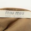 MIUMIU made in Italy Midi Skirt 38 beige Women Used