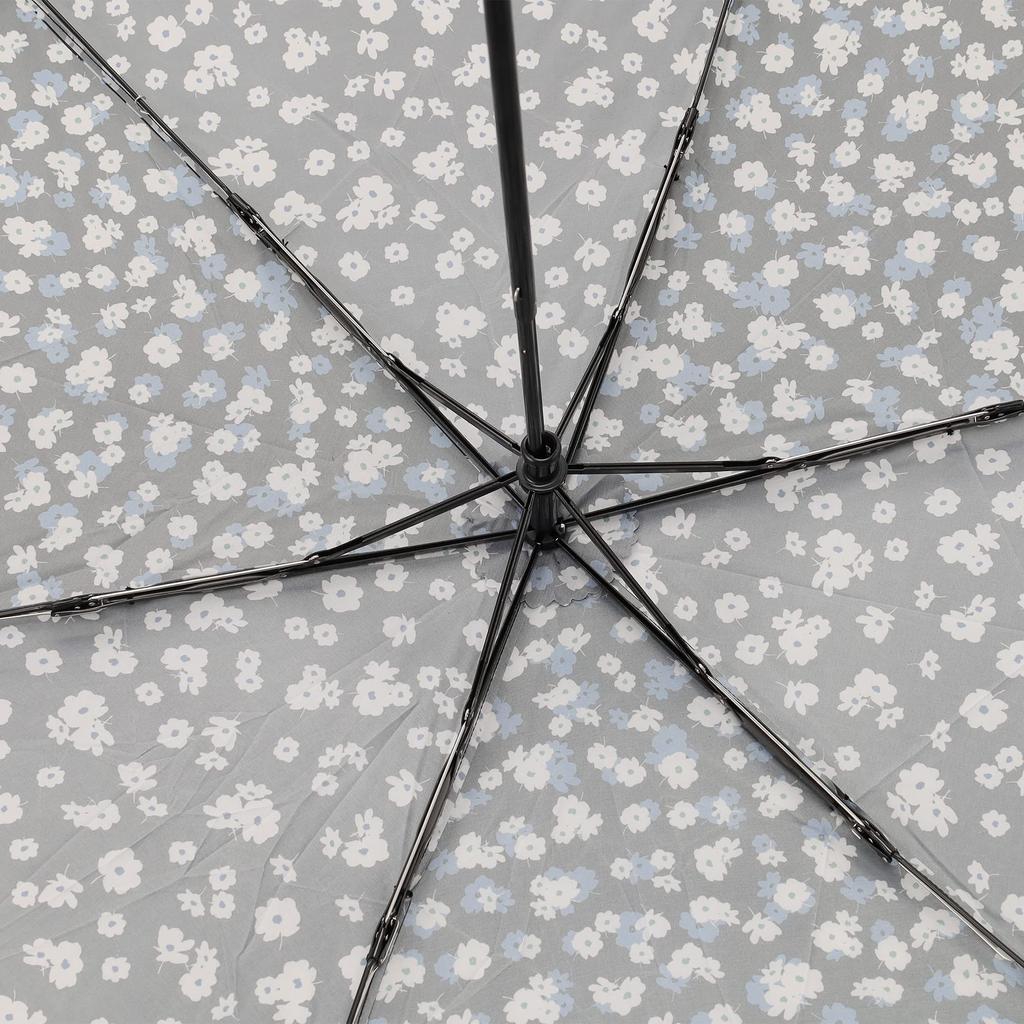 Afternoon Tea Living Folding Umbrella Flower Black HM14, Pattern,