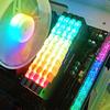 COOLMOON RA-2 RAM 5V ARGB Wide Heatsink Efficient Compatibility Brilliant Light Effect Desktop