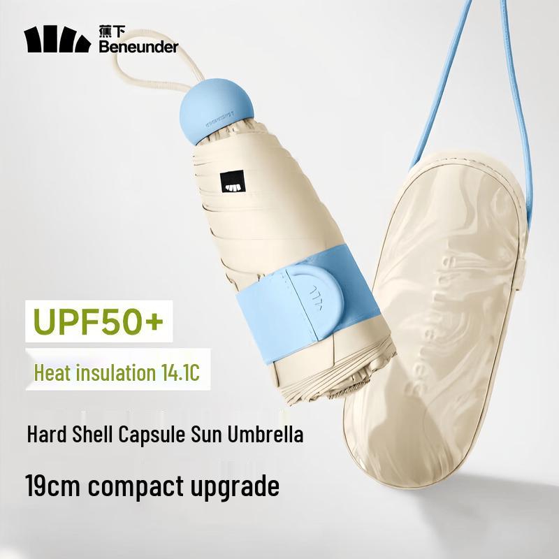 Beneunder Five-fold Capsule UV Protection Mini Umbrella