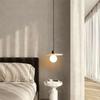 Small Pendant Lamp LED Retro Yellow Hole Stone Bedside Bedroom Dining Room Lighting Hanging Lamp Pendant Light
