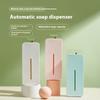 Automatic Induction Soap Dispenser Hand Sanitizer Shampoo Shower Gel Smart Mobile Phone Wall-mounted Charging Detergent