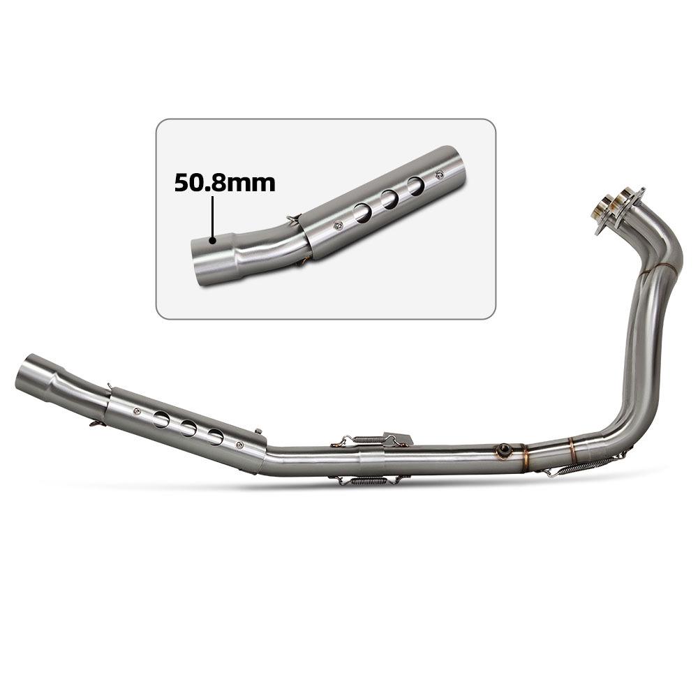 TENERE 700 Stainless Steel Exhaust Pipe Adapter for Yamaha Motorcycles, Original/51MM Compatible.