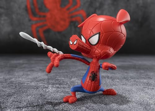 TAMASHII NATIONS - Spider-Man: Across the Spider-Verse - Spider-Man Noir & Spider-Ham S.H.Figuarts Action Figures