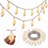Halloween String Lights 10ft 20 Lights with Flashing Mode for Indoor Outdoor Decorations