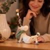 Christmas Figurine for Display Cabinet, Playful Tabletop Decoration and