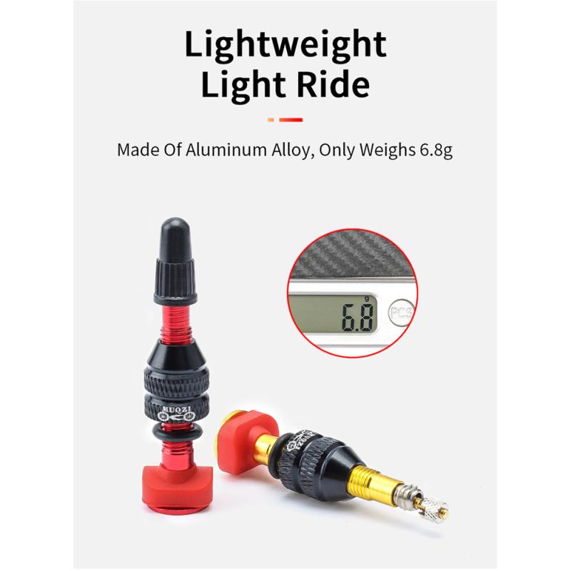 Bicycle Tubeless  Tire  Presta  Valve For Mtb Road Bicycle Cycling Core Valve Tool