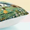 1 Pc Farmhouse Scenery Spring Pillow Cover For Home Living Room Bedroom Sofa Office Decorative Pillowcase Soft Throw Pillows