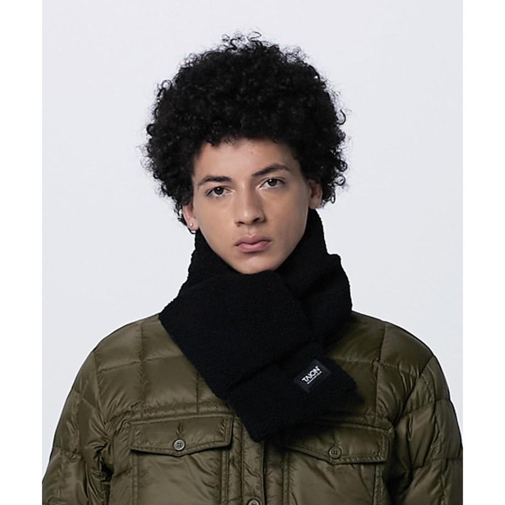 Taion R201MT Dark x Dark One Size Muffler, Blue-Green Olive,