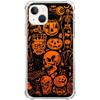 Witchy Halloween Skull Case Compatible with iPhone 13, Spooky Halloween Pumpkin Case for iPhone 13, Cool Cute TPU Bumper Phone Case Cover