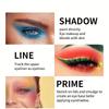 Halloween Polarized Monochrome Eyeshadow Stick Matte Micro Waterproof Lasting Sequins Eyeshadow Cosmetics