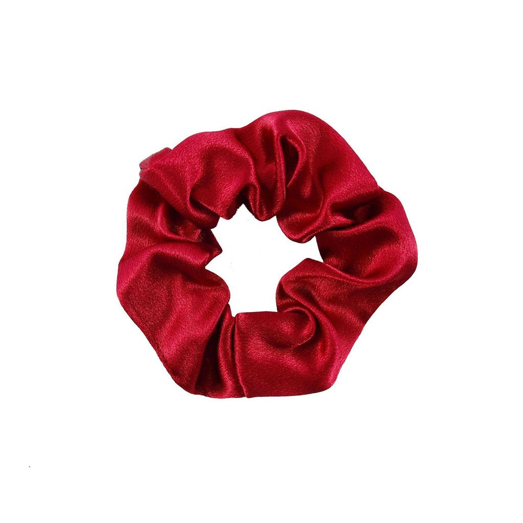 Satin Silk Scrunchies Soft Hair Ties Fashion Hair Bands Hair Bow Ropes Elastic Bracelets Ponytail Holders Hair Accessories for Women Girls